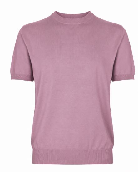 26SS 알테아 반팔 티셔츠 2651043 836083 Mauve scuro