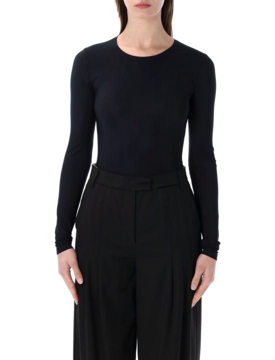 26SS MM6 메종마르지엘라 긴팔 티셔츠 S62NA0085S20518900 Black