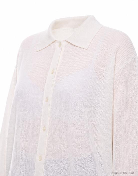 26FW 아토모 팩토리 셔츠 PE26AFD01 White - ATOMO FACTORY