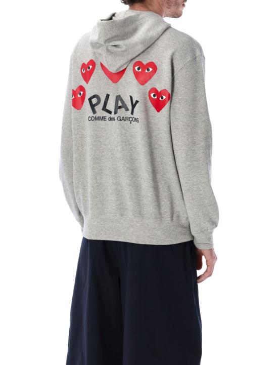 26SS 꼼데가르송 후드 티셔츠 AX T250 0511 Grey - COMME DES GARCONS