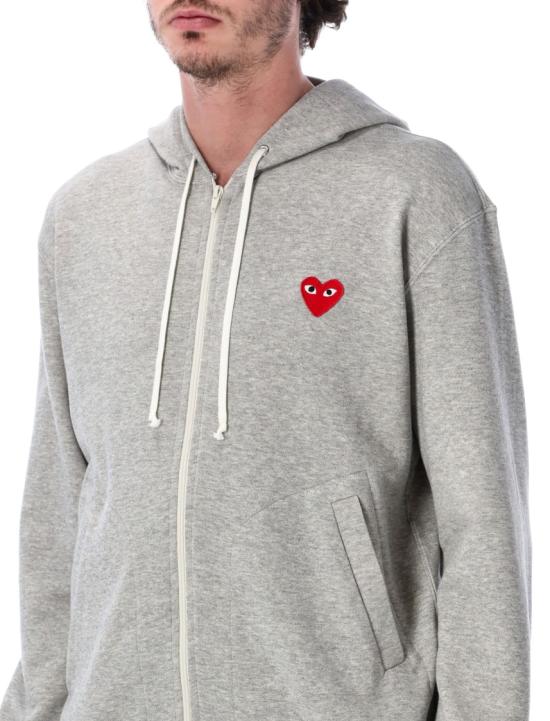 26SS 꼼데가르송 후드 티셔츠 AX T250 0511 Grey - COMME DES GARCONS