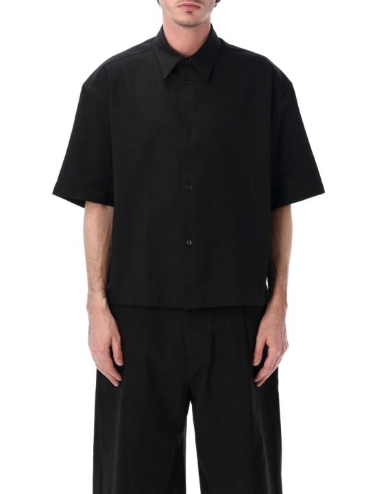 26SS 스튜디오 니콜슨 반팔 셔츠 SNM1267BLACK Black