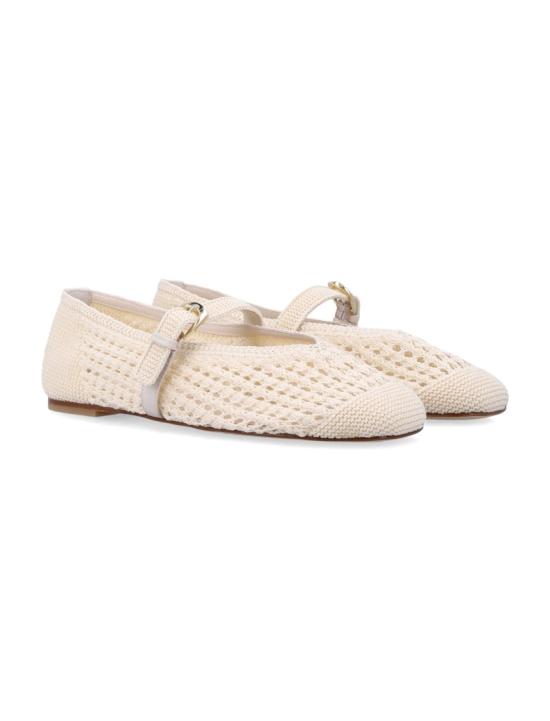 26SS 스튜어트 와이츠먼 플랫 슈즈 SN612CSZCHK Neutrals - STUART WEITZMAN
