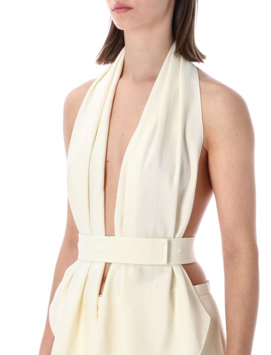 26SS 알베르타 페레티 민소매 티셔츠 261M080401280003 Neutrals - ALBERTA FERRETTI