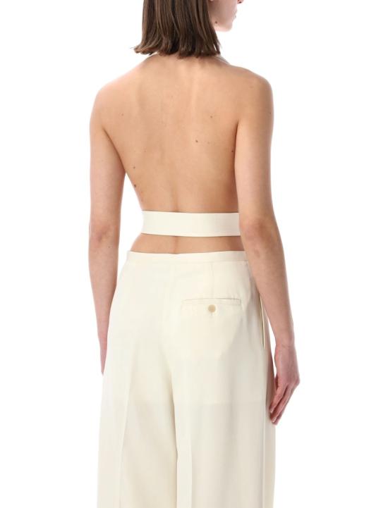 26SS 알베르타 페레티 민소매 티셔츠 261M080401280003 Neutrals - ALBERTA FERRETTI