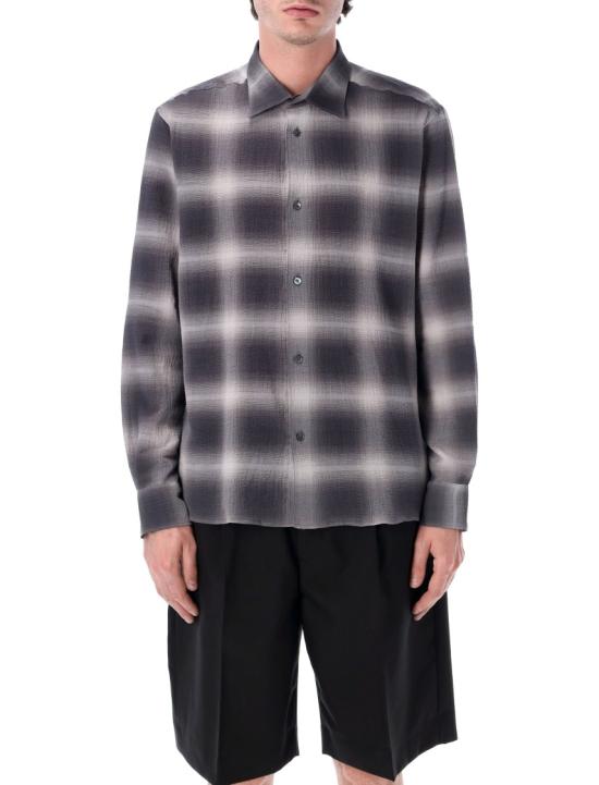 26SS 베르너 퀼 셔츠 3 93S12081 Grey