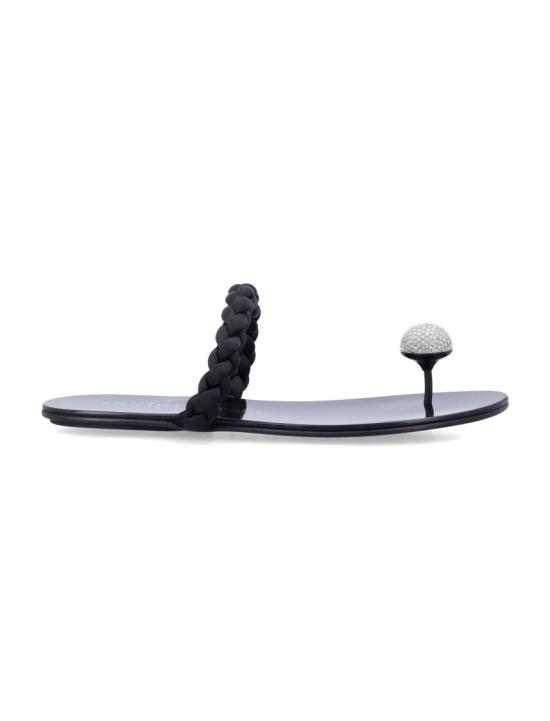 26SS 페드로 가르시아 뮬/슬리퍼 PIPA 02004 Black