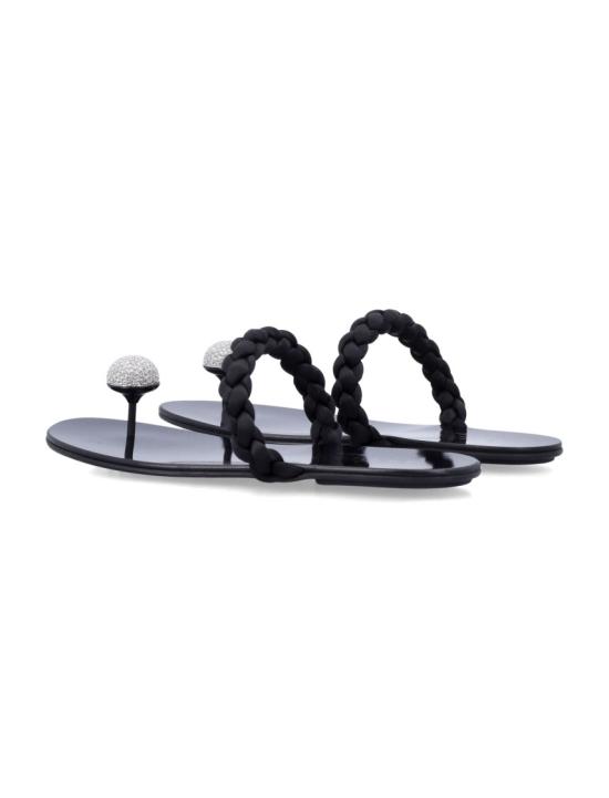 26SS 페드로 가르시아 뮬/슬리퍼 PIPA 02004 Black - PEDRO GARCIA