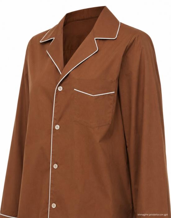 26FW 포르테포르테 블라우스 14832 Brown - FORTE FORTE