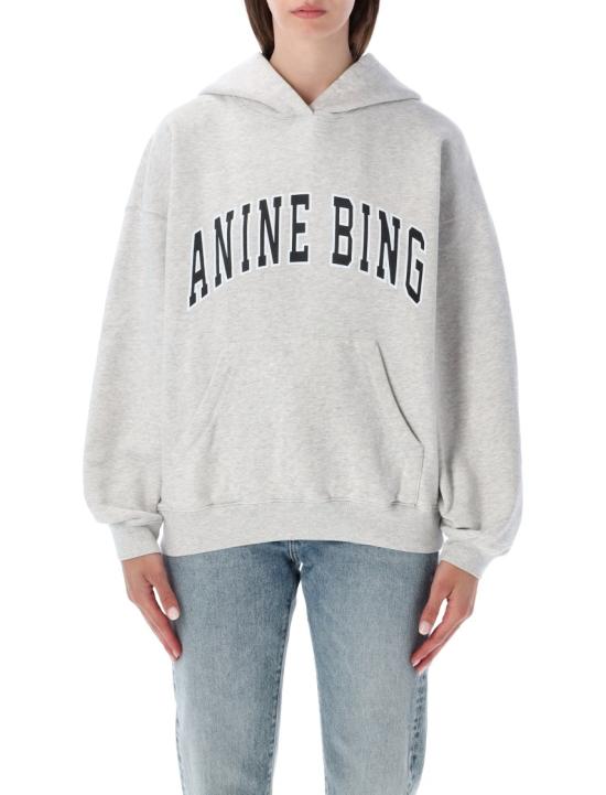  애니빙 후드 티셔츠 A0812493GRM1GREY MELAN Grey