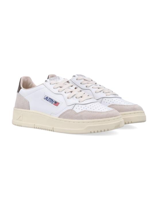 26SS 오트리 메달리스트 로우 레더 스니커즈 AULWLS15WT White - AUTRY