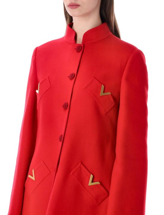 25FW 발렌티노 가라바니 코트 7B3CA7T06JAR9M Red - VALENTINO GARAVANI
