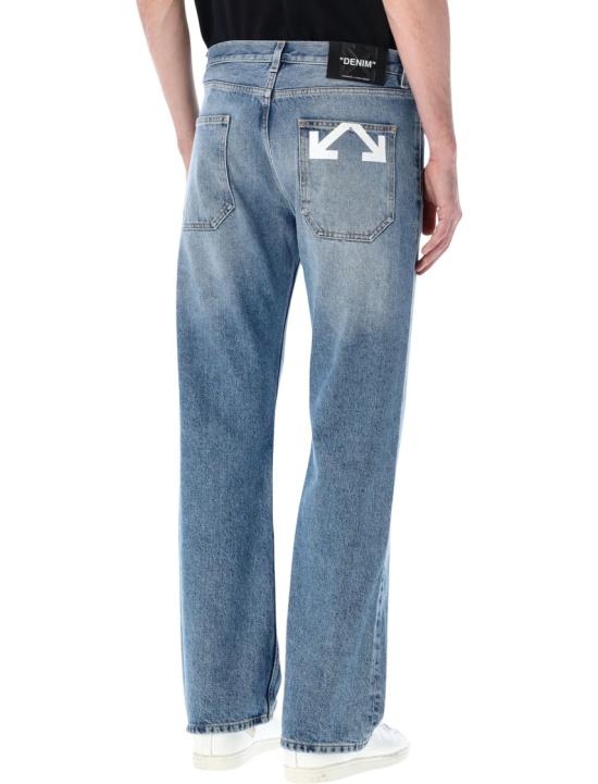 26SS 오프화이트 데님 팬츠 OMYA18JS26DEN0024000 Blue - OFF WHITE