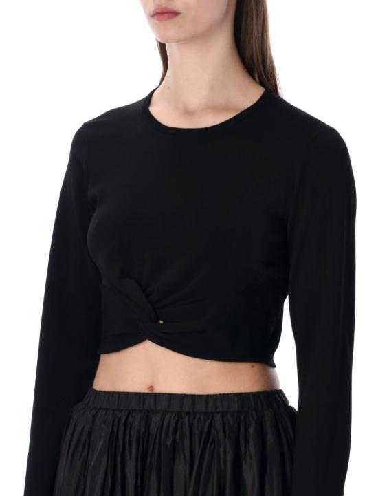 26SS 더 가먼트 긴팔 티셔츠 22291050 Black - THE GARMENT