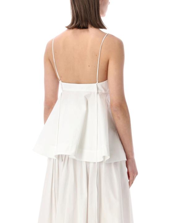 26SS 로에 민소매 티셔츠 41920126100 White - ROHE