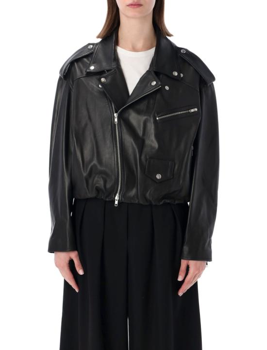 26SS 스워드 바이커 자켓 8203SPMSMBLAC Black