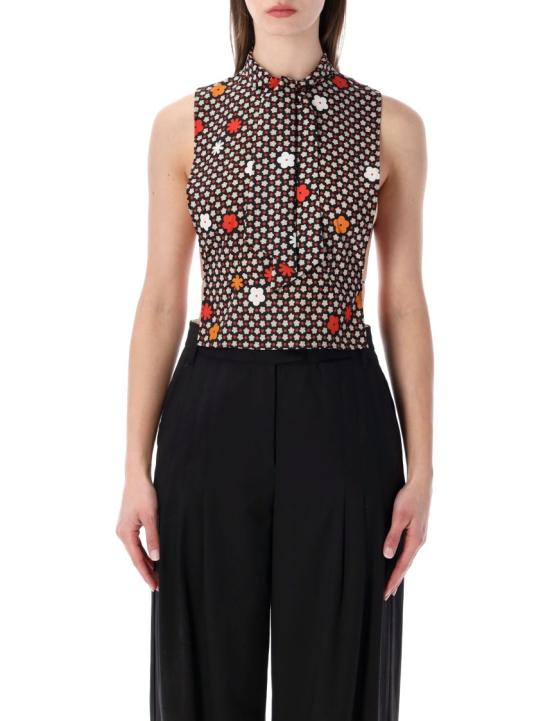 26SS MM6 메종마르지엘라 민소매 티셔츠 S62TH0054M35909001S Black