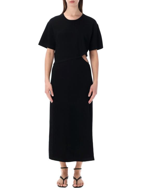 26SS 더 가먼트 롱 원피스 22425050 Black