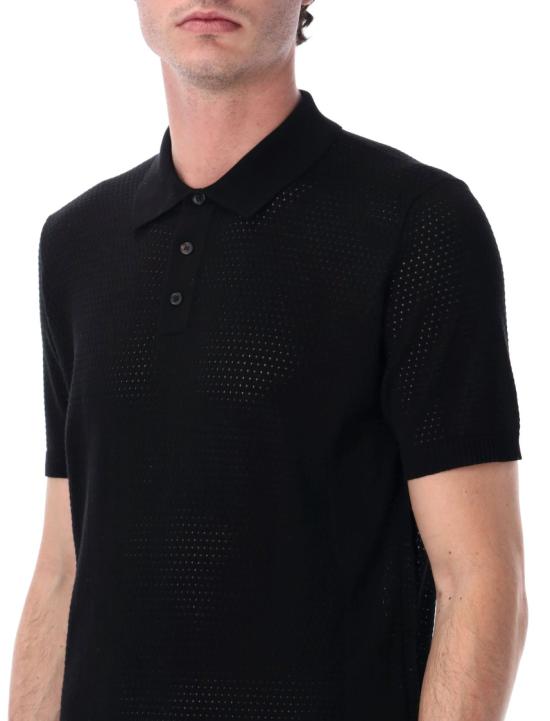 26SS 로베르토 콜리나 폴로 티셔츠 261MYA132249 Black - ROBERTO COLLINA