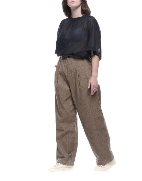 26FW Eat Dust 673 수트 팬츠 W C 001 GGC 121 Brown - OTHER BRANDS