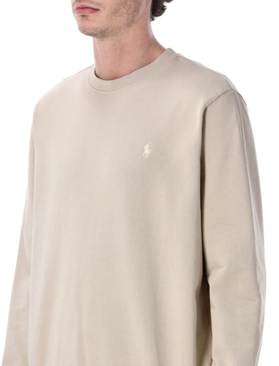 26SS 폴로 랄프로렌 포니 로고 레귤러 핏 스웨트셔츠 710916689025 Neutrals - POLO RALPH LAUREN