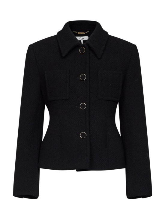26FW 끌로에 수트 자켓 CH26AVE08060 001 Nero