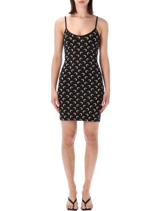26SS 마린세르 숏 원피스 WDR485ACJER0001IT99 Black