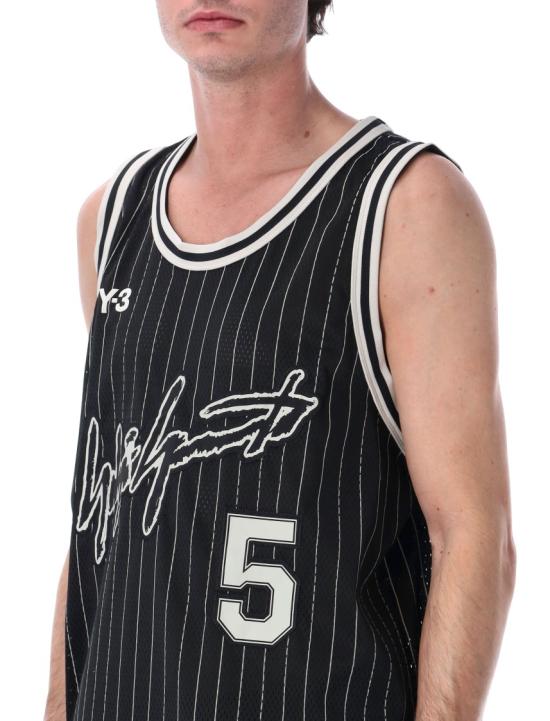 26SS 와이쓰리 엘리트 5 베스킷볼 저지 슬리브리스 티셔츠 KS7641BLK Black - Y-3