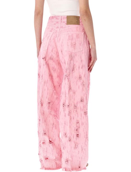 26SS 하이쿠레 스트레이트 팬츠 HEW03296GF180PXDT0568 Pink - HAIKURE