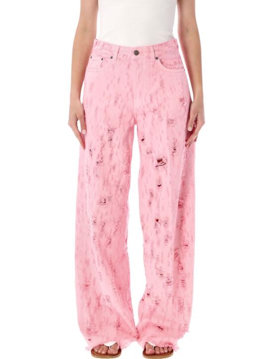 26SS 하이쿠레 스트레이트 팬츠 HEW03296GF180PXDT0568 Pink
