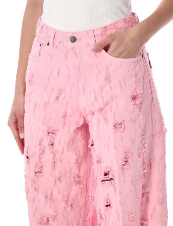 26SS 하이쿠레 스트레이트 팬츠 HEW03296GF180PXDT0568 Pink - HAIKURE
