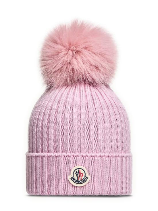 26FW [키즈] 몽클레어 모자 L29543B00007M1131 51F Rosa