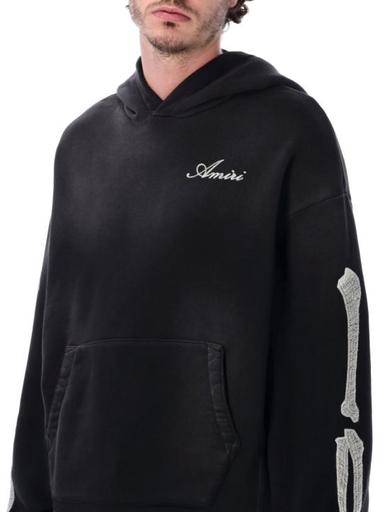 26SS 아미리 후드 티셔츠 AMTOJR1031001 Black - AMIRI