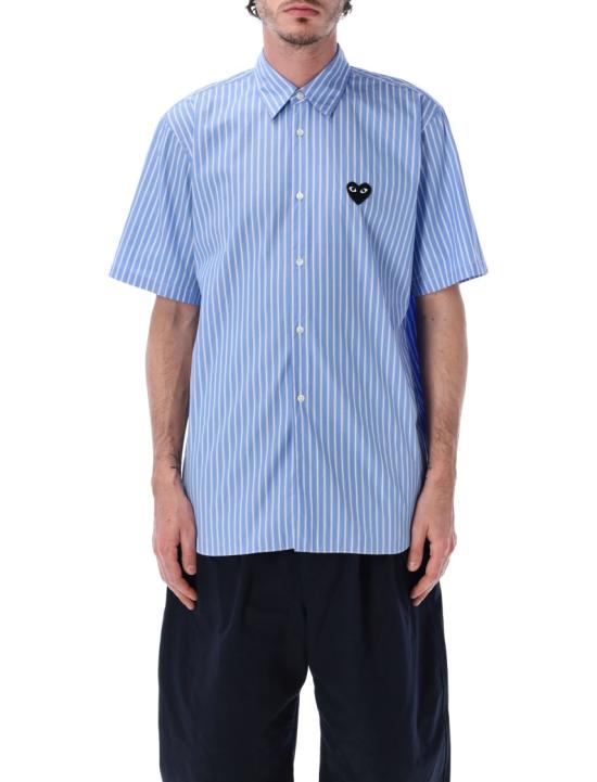 26SS 꼼데가르송 반팔 셔츠 AX B022 0511 Blue
