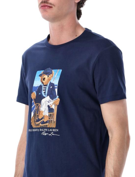  폴로 랄프로렌 반팔 티셔츠 710B21964001 Blue - POLO RALPH LAUREN