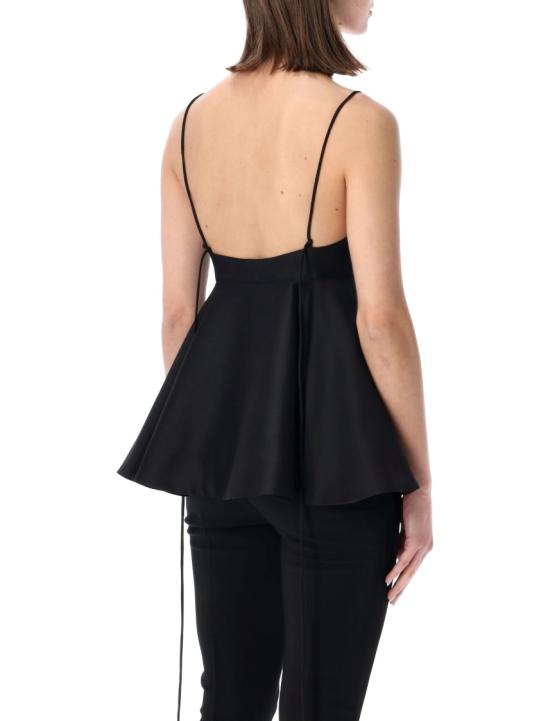 26SS 로에 민소매 티셔츠 41920127001 Black - ROHE