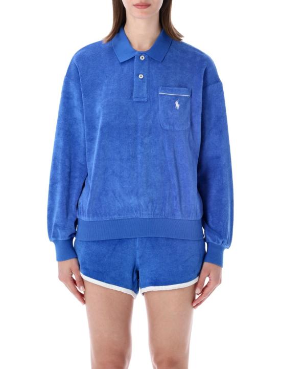26SS 폴로 랄프로렌 폴로 티셔츠 211A12737001 Blue