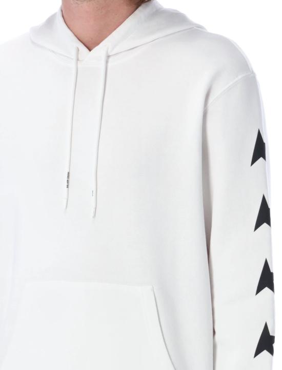 25FW 골든구스 스타 컬렉션 알리게히로 후드 GMP01224P00053410658 White - GOLDEN GOOSE