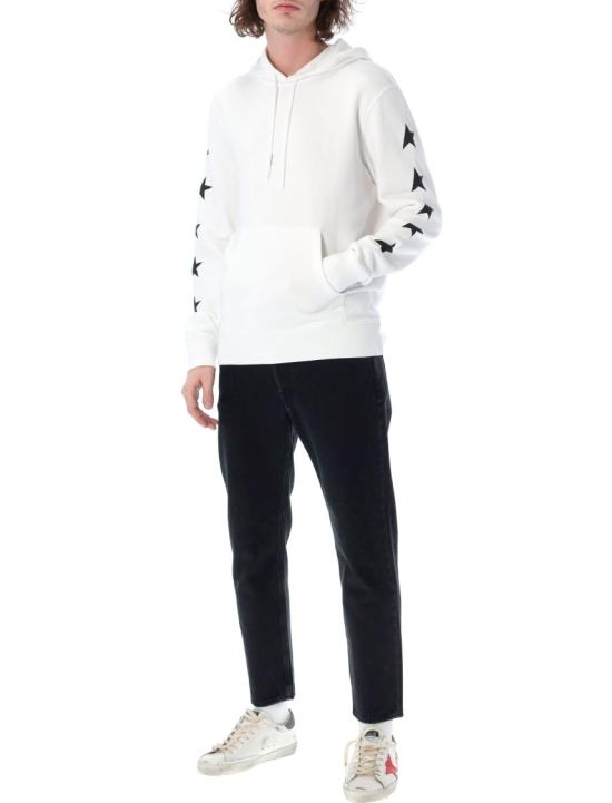 25FW 골든구스 스타 컬렉션 알리게히로 후드 GMP01224P00053410658 White - GOLDEN GOOSE