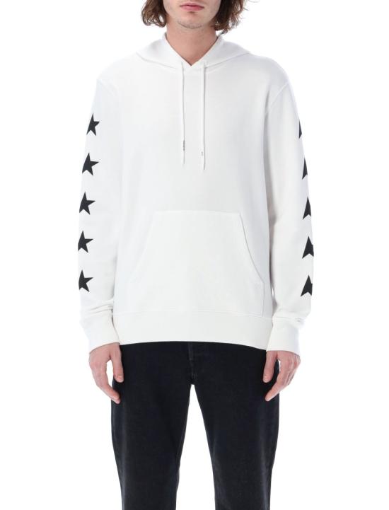 25FW 골든구스 스타 컬렉션 알리게히로 후드 GMP01224P00053410658 White - GOLDEN GOOSE