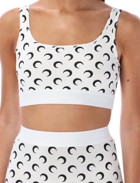 26SS 마린세르 올오버 문 프린트 브라탑 WUW055BCJER0001WH00 White - MARINE SERRE