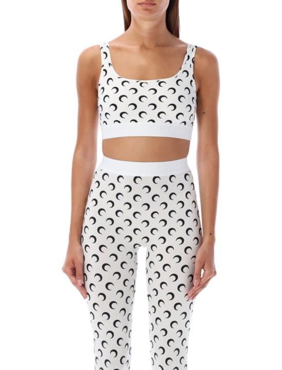 26SS 마린세르 올오버 문 프린트 브라탑 WUW055BCJER0001WH00 White