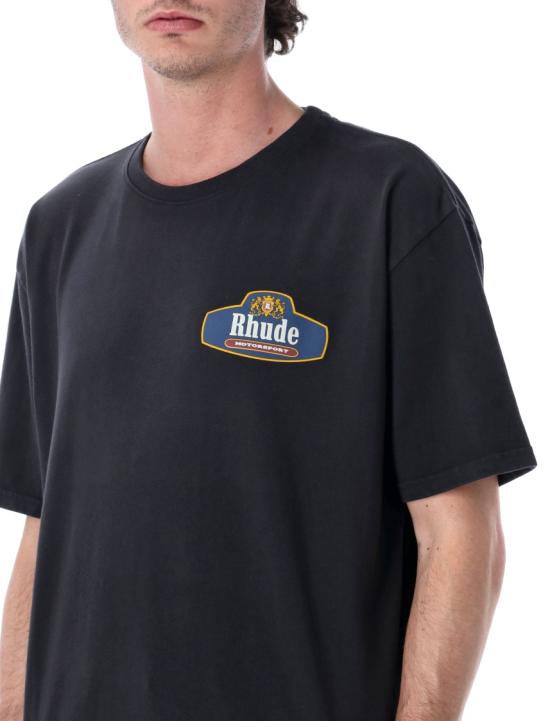 26SS 루드 반팔 티셔츠 RHSS26TT040126189 Black - RHUDE
