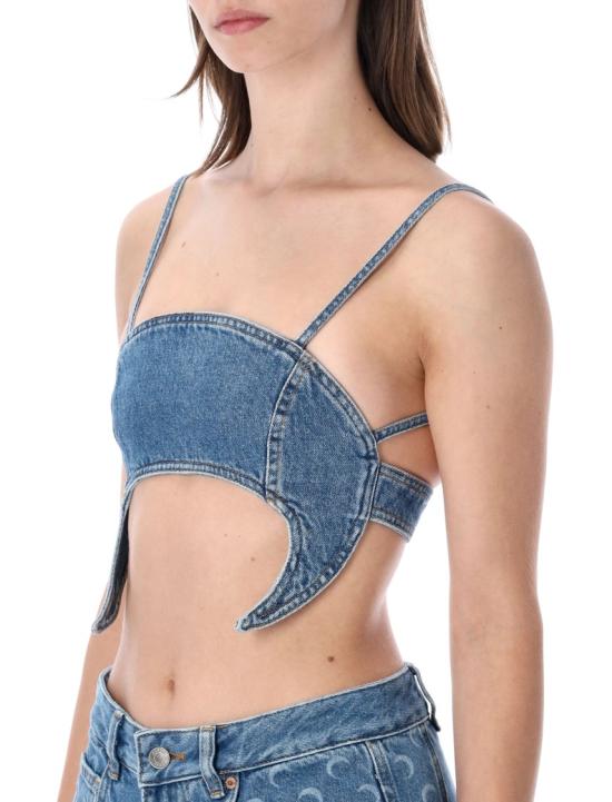 26SS 마린세르 민소매 티셔츠 WTO465ACDEN0002BL05 Blue - MARINE SERRE