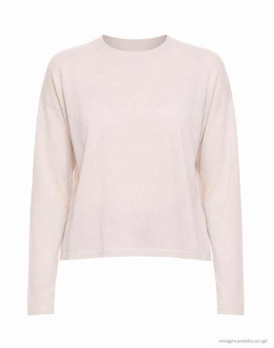 26FW 아라고나 긴팔 티셔츠 D3307TF Neutrals