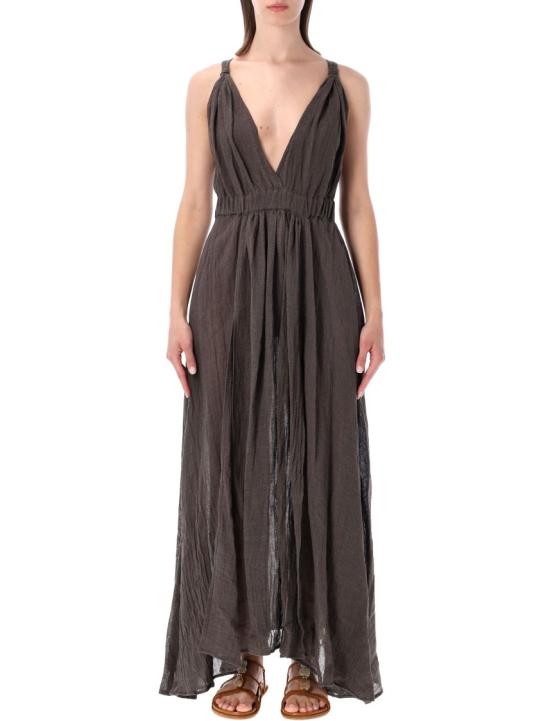 26SS 120 리노 롱 원피스 33BLIW4PLI000G486700909 Brown