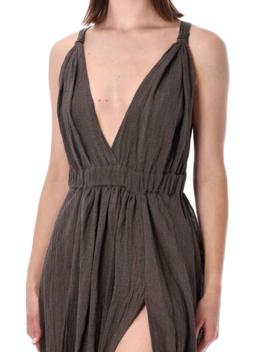 26SS 120 리노 롱 원피스 33BLIW4PLI000G486700909 Brown - 120 LINO