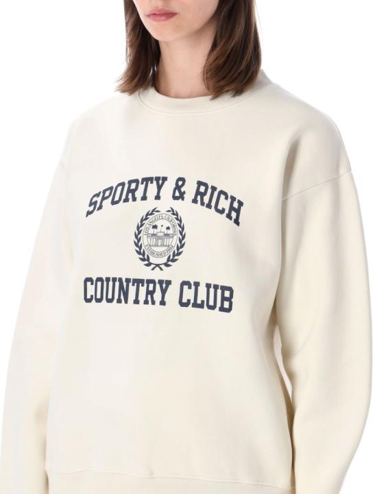 26SS 스포티앤리치 긴팔 티셔츠 ST09876218WH373911 Neutrals - SPORTY & RICH