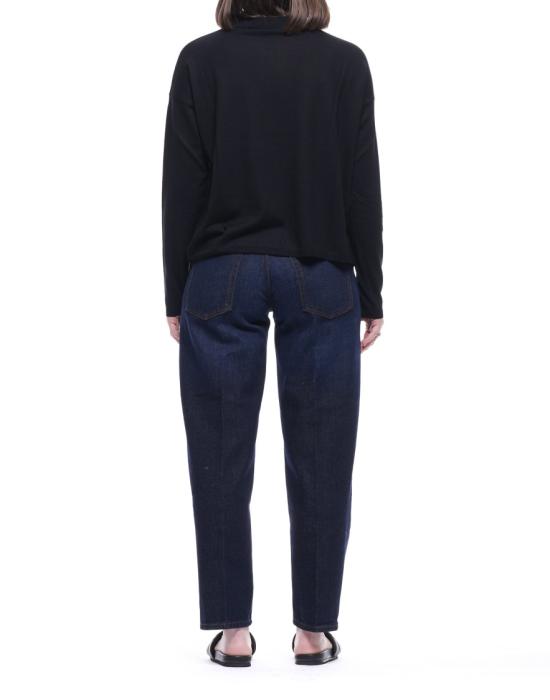 26FW 아라고나 긴팔 티셔츠 D3307TF Black - ARAGONA