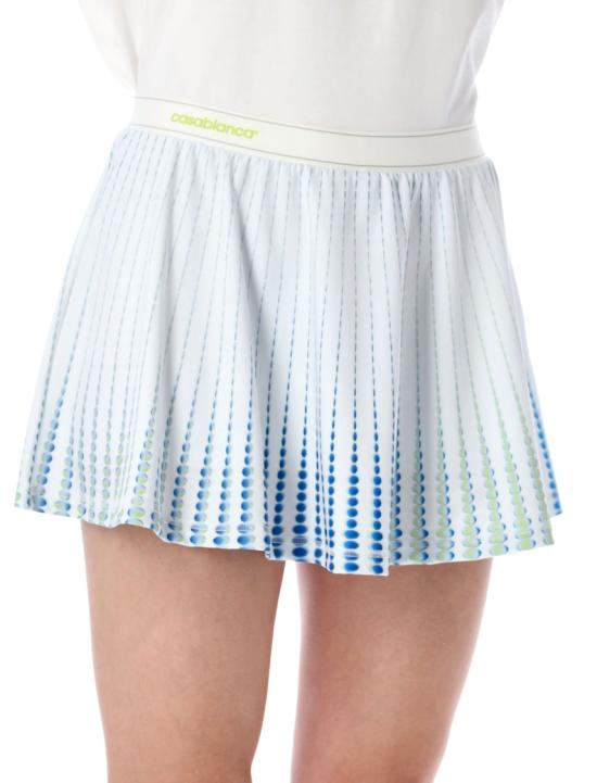 26SS 카사블랑카 숏 스커트 WSP26SK19202 White - CASABLANCA